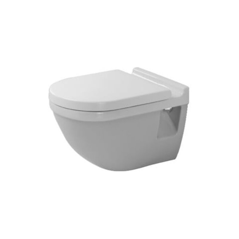 Duravit Wand-Flachspül-WC Starck 3 36x54cm, 6 l, weiß