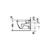 Duravit Wand-Flachspül-WC Starck 3 36x54cm, 6 l, weiß