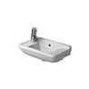 Duravit Handwaschbecken Starck 3 50x26cm, 2 HL vorgest., m ÜL, HLB, weiß
