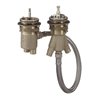 hansgrohe Grundkörper DN 15, für 2-Loch-Wannenrandarmatur mit Thermostat