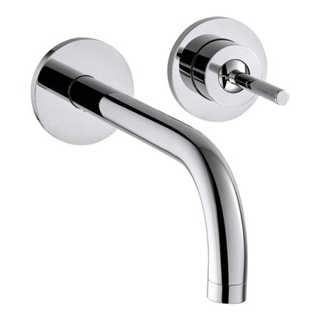 hansgrohe Fertigmontageset Axor Uno UP-Waschtisch-Einhebelmischer, Pin-Griff, Ros, A 225mm, chr