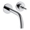 hansgrohe Fertigmontageset Axor Uno UP-Waschtisch-Einhebelmischer, Pin-Griff, Ros, A 225mm, chr