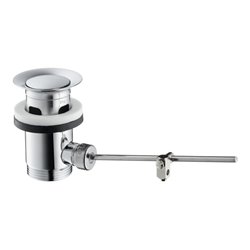 hansgrohe Ablaufgarnitur m Zugstg., f WT- und Bidetmischer, chrom