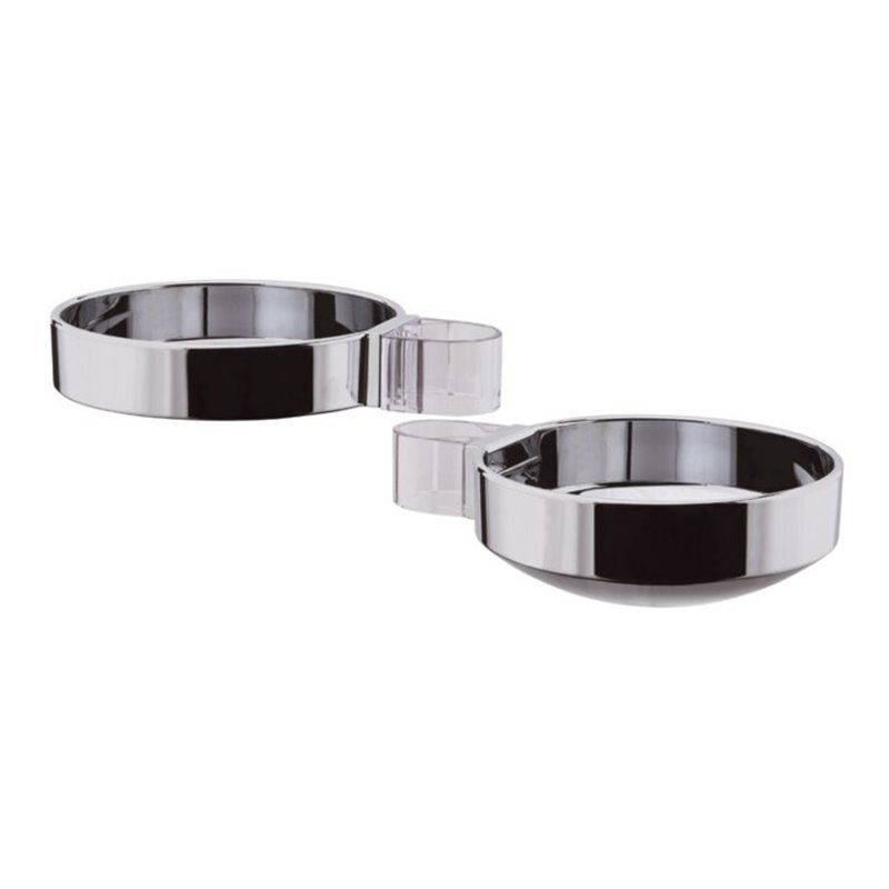 hansgrohe Seifenschale Cassetta'D chrom 2-teilig, Halter chrom