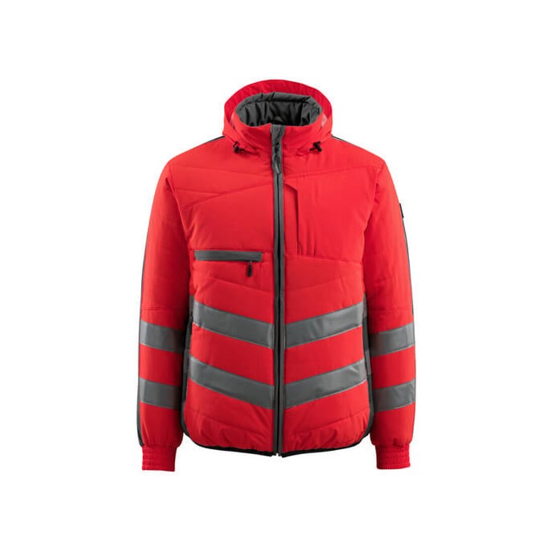 Mascot Dartford Thermojacke hi-vis rot/dunkelanthrazit