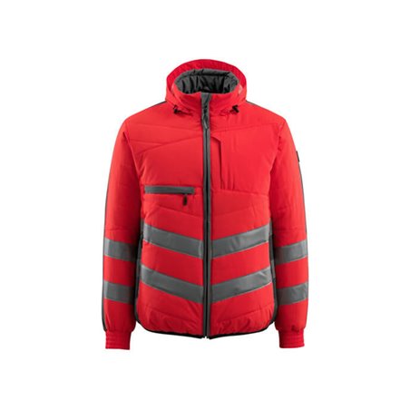 Mascot Dartford Thermojacke hi-vis rot/dunkelanthrazit