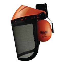 Gesichts-/Gehörschutzkombination Forst Netzvisier EN 1731/F,EN 352-1