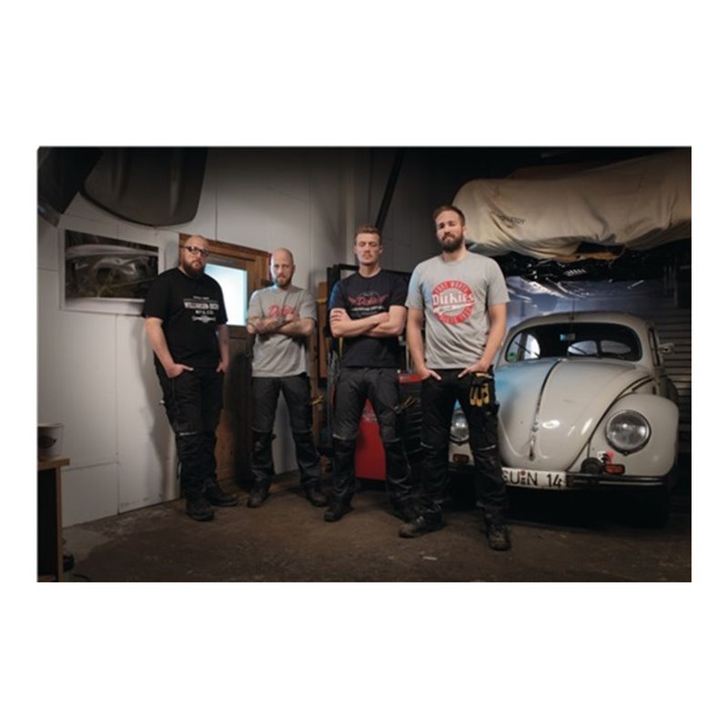 T-Shirt Hampstead Gr.L 100 %CO 3er Pack/Größe DICKIES