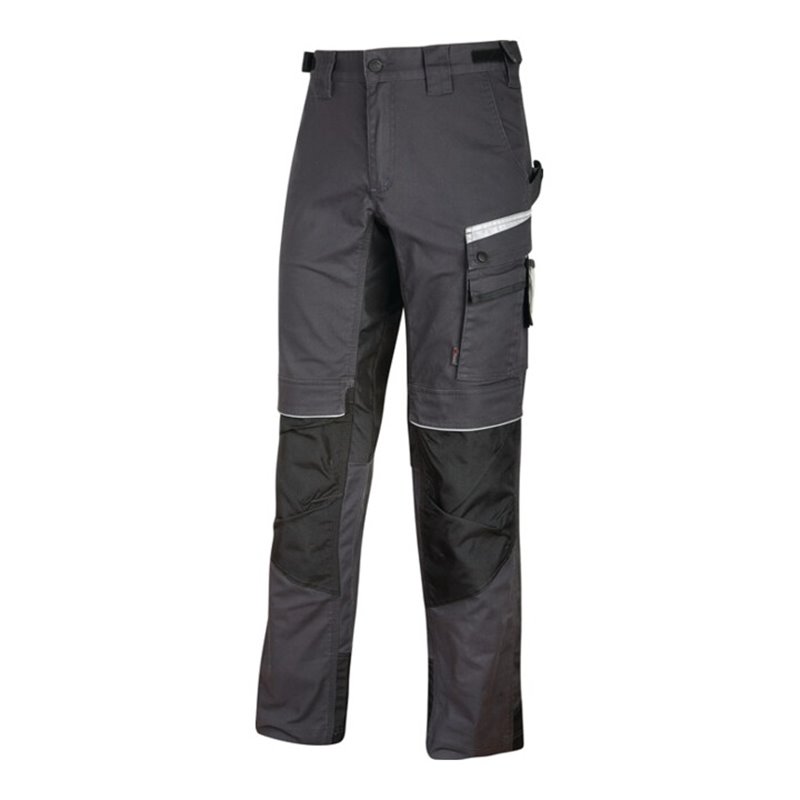 Bundhose Flash Gr.58 asfalt grey U.POWER