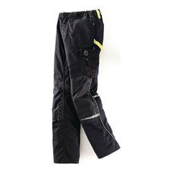 Bundhose Terrax Workwear Gr.48 schwarz/limette TERRAX
