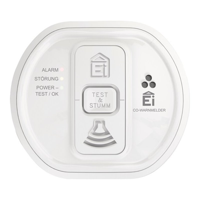 CO-Melder Ei208iW H.105mm weiß 10 Jahre EI ELECTRONICS