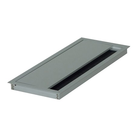 BMB EXIT G11S 100x240mm, Alu eloxiert Kabeldurchlass13