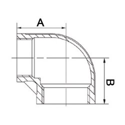 Winkel EN 10226-1 NPS 1 Zoll NPS2 3/4 Zoll IG reduziert SPRINGER