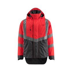 Mascot Harlow Jacke hi-vis rot/dunkelanthrazit