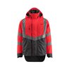 Mascot Harlow Jacke hi-vis rot/dunkelanthrazit