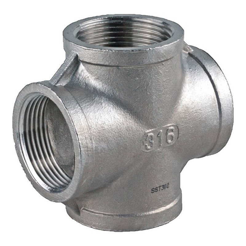 Kreuzstück EN 10226-1 NPS 3/8 Zoll IG SPRINGER