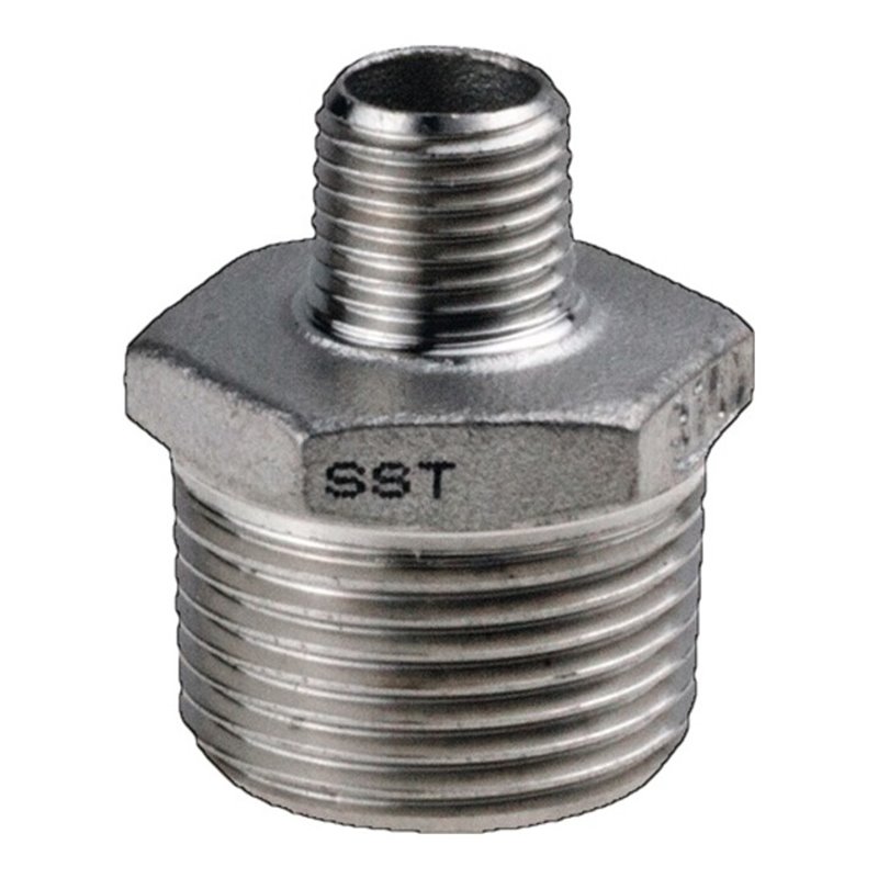 Reduzierdoppelnippel EN 10226-1 NPS3/4 Zoll NPS2 1/4 Zoll 6-kant 34,5mm