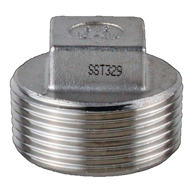 4-kant-Stopfen EN 10226-1 NPS 3 Zoll 4-kant 50mm SPRINGER