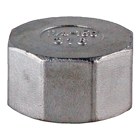 Kappe EN 10226-1 NPS1 1/2 Zoll 8-kant L 25mm SPRINGER