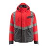 Mascot Hastings Winterjacke hi-vis rot/dunkelanthrazit