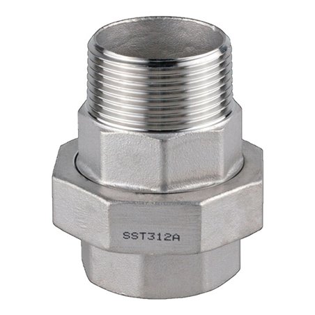 Verschraubung EN 10226-1 NPS 2 Zoll kon.dichtend 88mm 21mm 26mm SPRINGER