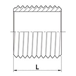 Rohrnippel ISO 228-1 NPS4 Zoll L 70mm SPRINGER