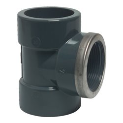 T-Stück Maß 32mmx1Zollx32mm 16bar 90Grad BEVO