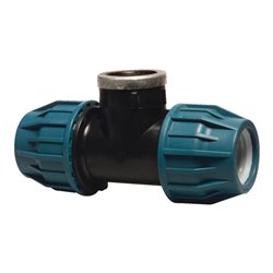 T-Stück Jason 32mmx1Zollx32mm 16bar KlemmxIGxKlemm BEVO