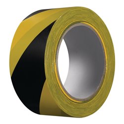 Warnband Extra 339 PVC schwarz/gelb L.33m B.50mm Rl.KIP