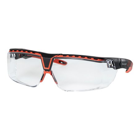 Schutzbrille Avatar OTG Kat.2 Bügel schwarz/rot,Scheibe klar PC HONEYWELL