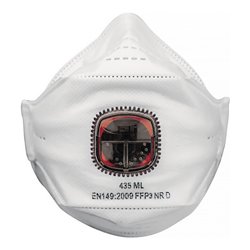 Atemschutzmaske Springfit™ 435 FFP3/V NR m.Ausatemventil JSP