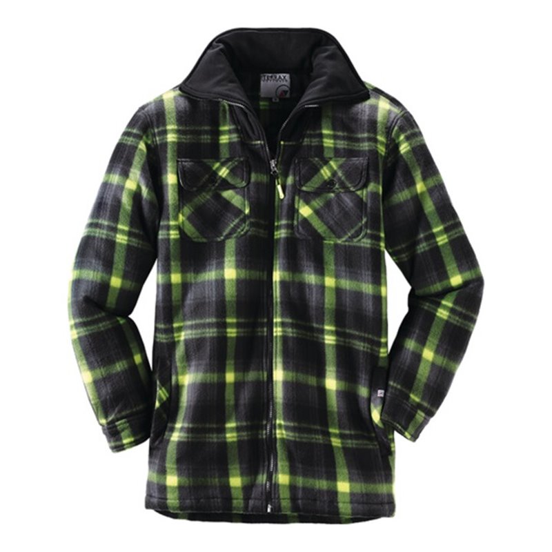 Thermohemd Terrax Workwear Gr.XXXL schwarz/limette TERRAX