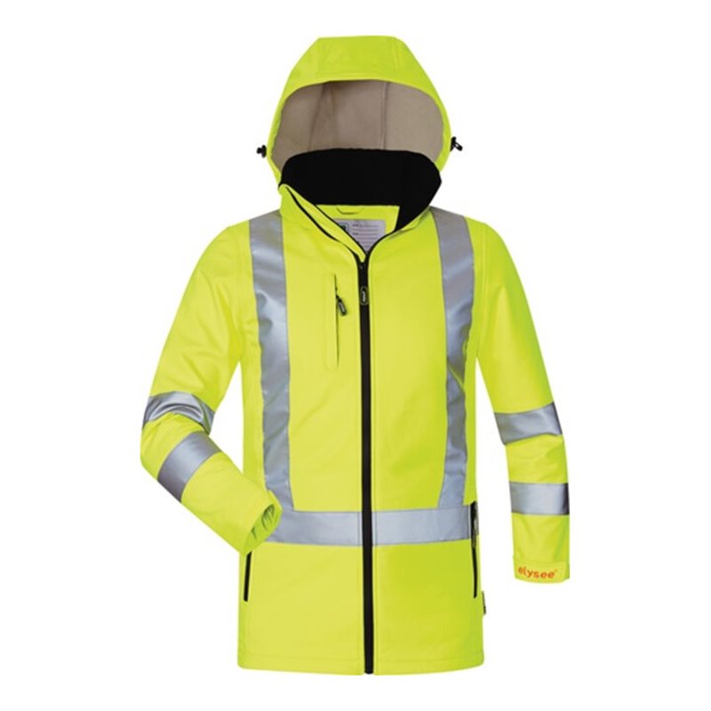 Damen-Warnschutz-Softshelljacke Emma Gr.44 gelb ELYSEE