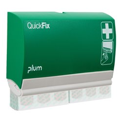 Pflasterspender QuickFix 3 B232,5xH133,5xT33ca.mm grün PLUM