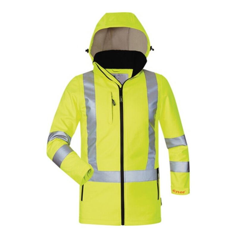Damen-Warnschutz-Softshelljacke Emma Gr.46 gelb ELYSEE