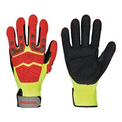 Schnittschutzhandschuhe Solidstar Impact 1655 Gr.11 gelb/rot/schwarz 6PA