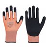 Schnittschutzhandschuhe Solidstar 1683 Gr.8 orange/schwarz EN 388 PSA II 12 PA