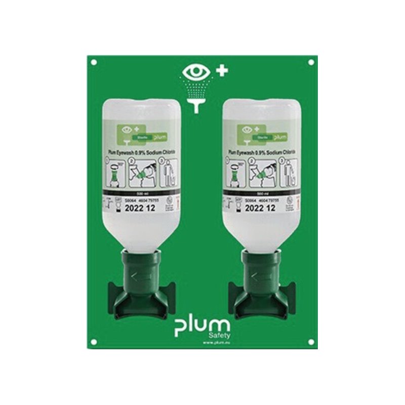 Augenspülstation 2x0,5l H290xB228xT80ca.mm Haltbarkeit 3 Jahre(ungeöff. Flasche)