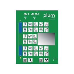 Augenspülstation 2x0,5l H290xB228xT80ca.mm Haltbarkeit 3 Jahre(ungeöff. Flasche)