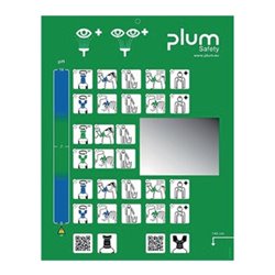 Augennotfallstation 1x200 ml pH Neutral,1x0,5l Augenspülung PLUM