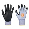 Schnittschutzhandschuhe Vertigo Grey First PU C&G B Gr.8 grau/schwarz 10 PA
