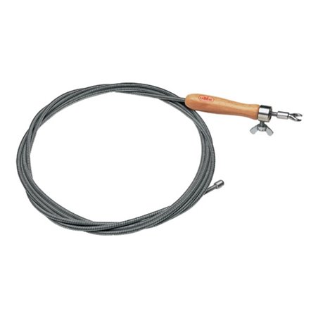 Rohrreinigungswelle L.5m Wellen-D.7mm Krallen-D.20mm doppellag.CABERE