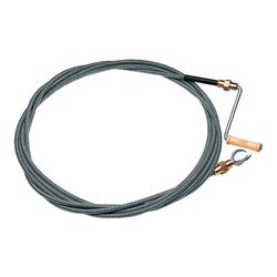 Rohrreinigungswelle L.5m Wellen-D.12mm Krallen-D.40mm doppellag.m.Stahlkuppl.