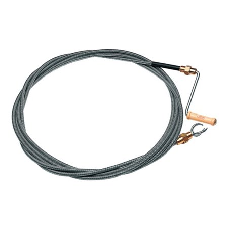 Rohrreinigungswelle L.5m Wellen-D.12mm Krallen-D.40mm doppellag.m.Stahlkuppl.