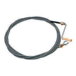 Rohrreinigungswelle L.10m Wellen-D.12mm Krallen-D.40mm doppellag.m.Stahlkuppl.