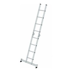 MUNK Aluminium-Klappleiter zweiteilig mit nivello ® -Traverse
