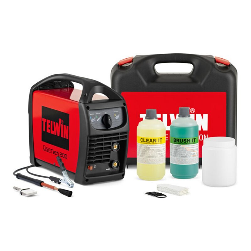 Schweißnahtreiniger Cleantech 200 Set 230/50/60 V/Hz IP 21 TELWIN