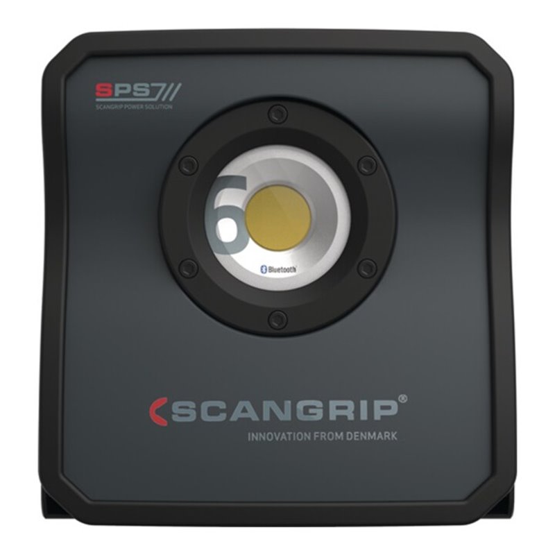 LED-Strahler NOVA 6 SPS 45 W 600-6000 lm Li-Ion 8000 mAh 11,1 V IP67 SCANGRIP