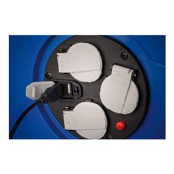 Garant Kabeltrommel mit USB-Ladefunktion 50m H05VV-F3G1,5