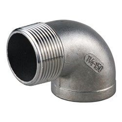 Gewindefitting 90Grad IG/AG NPS 2 Zoll